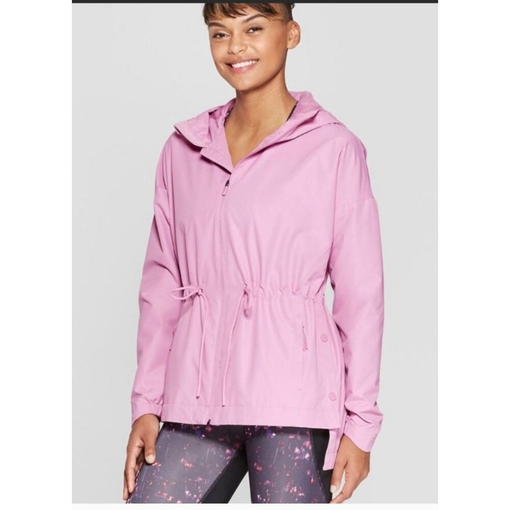 4448) Champion C9 Lavender Weatherproof Popover Anorak Jacket XXL